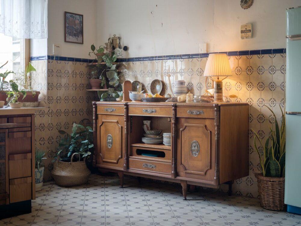 antyczny mebel kuchenny