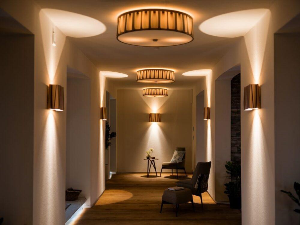 aranżacja oświetlenia w przedpokoju