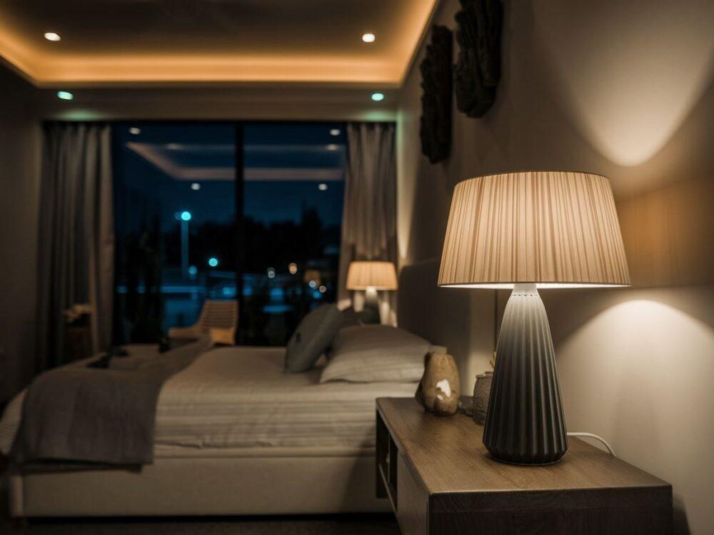 ciepłe światło LED