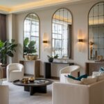 dekoracyjne lustra na ścianie