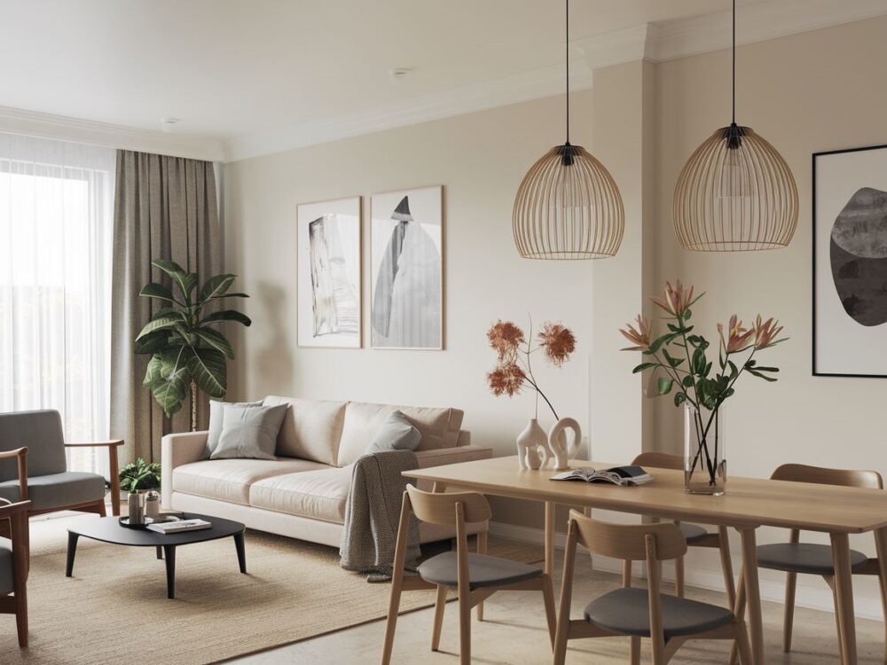 designerskie lampy do salonu