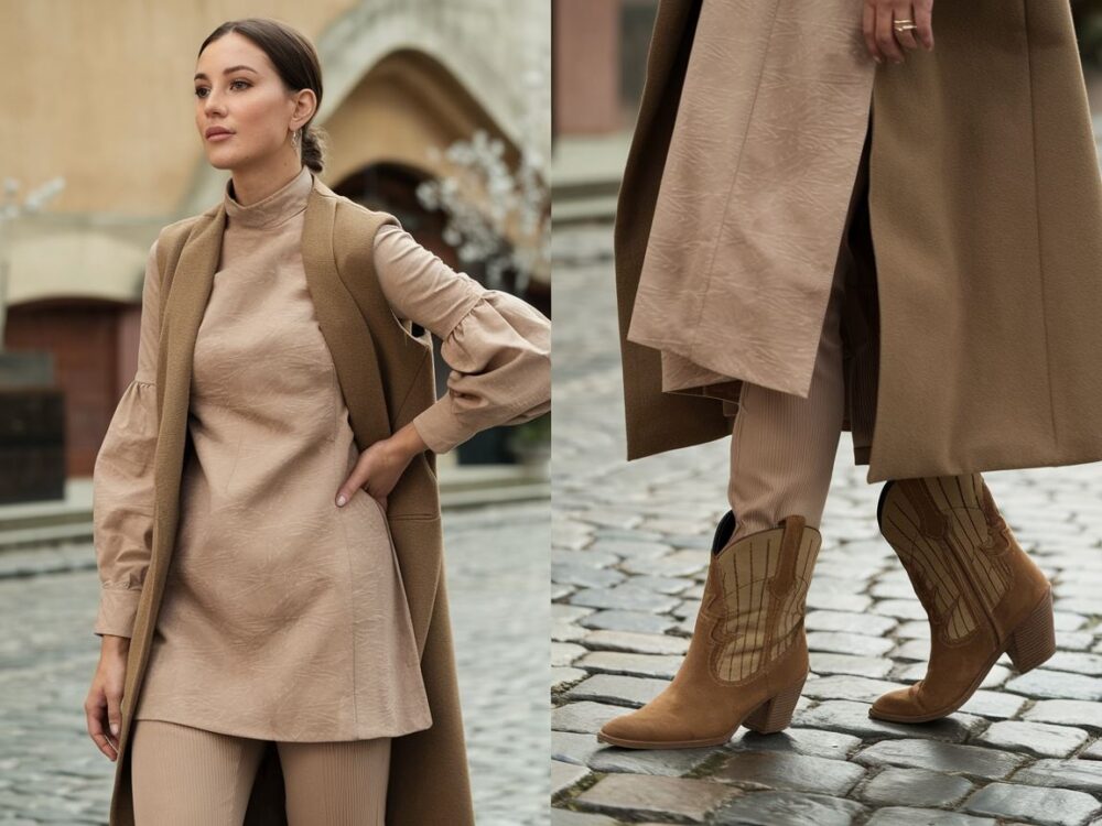 inspiracje buty do tuniki