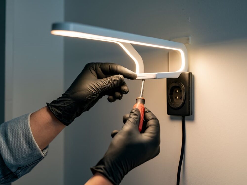 instalacja oświetlenia LED