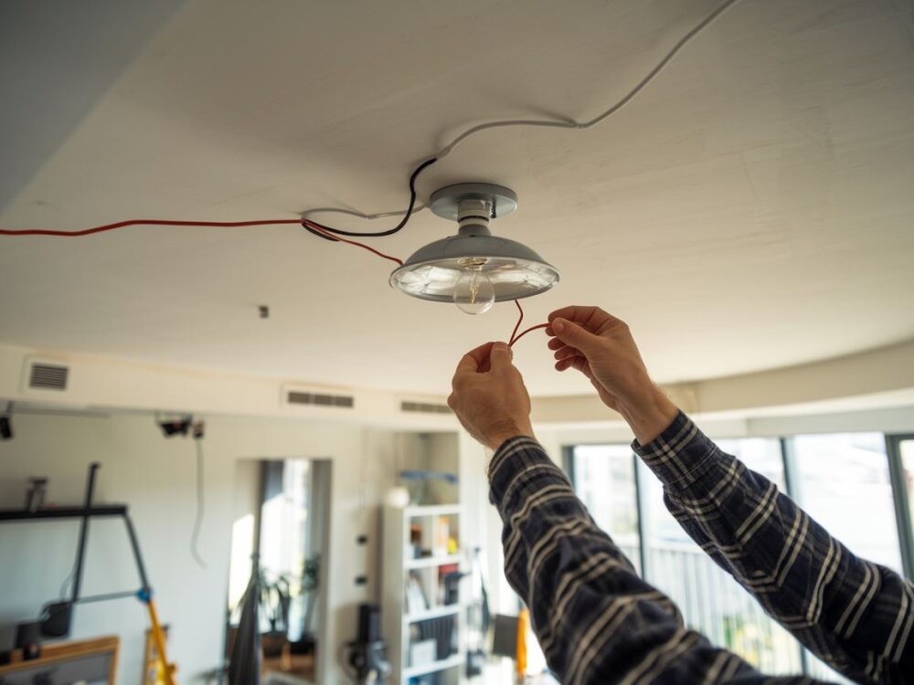 kabel do lampy sufitowej