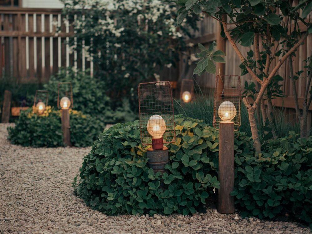 lampy ogrodowe diy