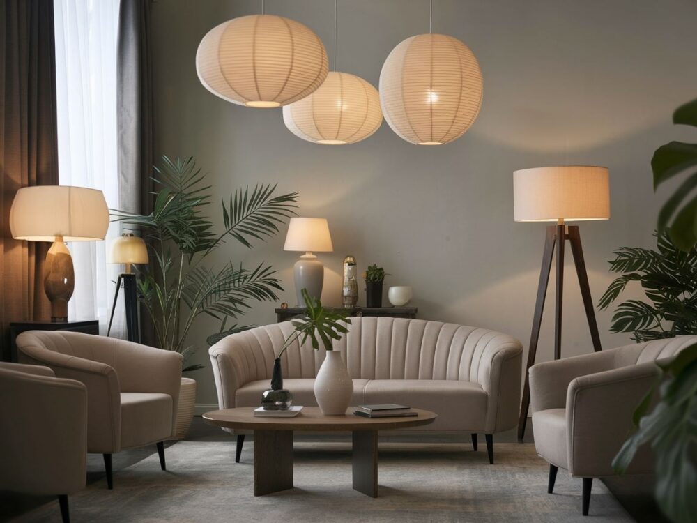 lampy sufitowe do salonu