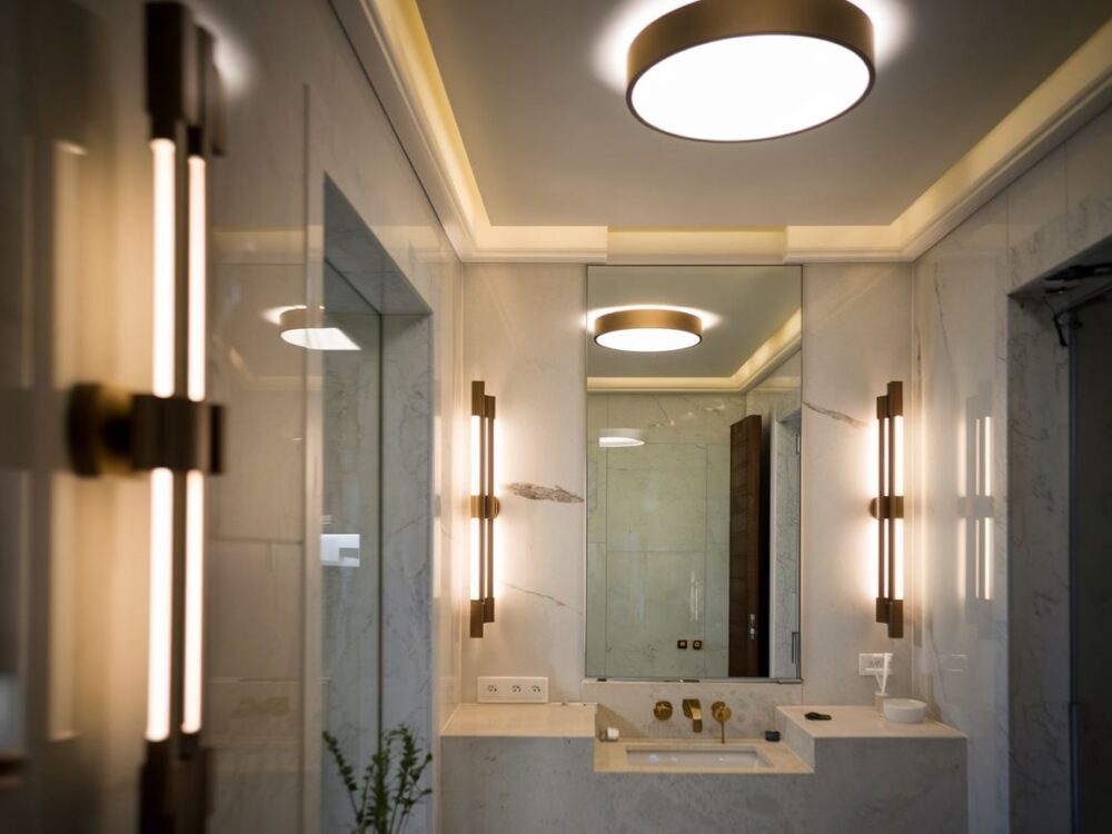 lustro z podświetleniem LED