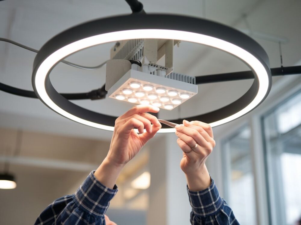 naprawa plafonu LED