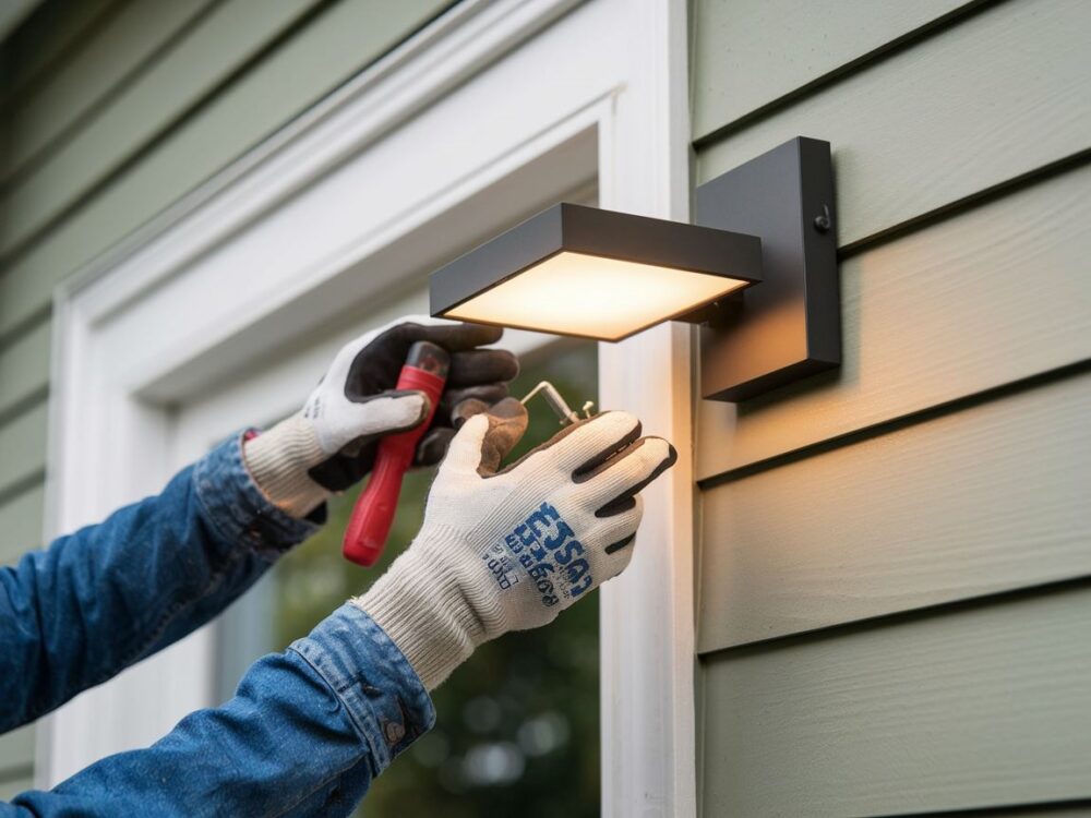 narzędzia do instalacji kinkietu