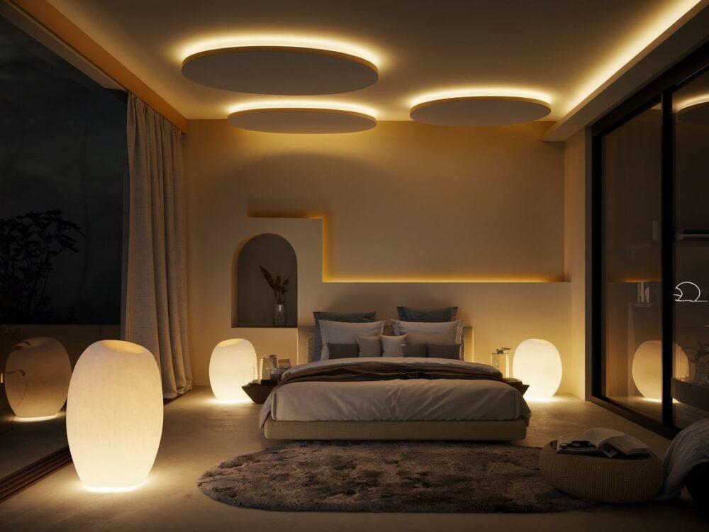 nowoczesna lampa sufitowa