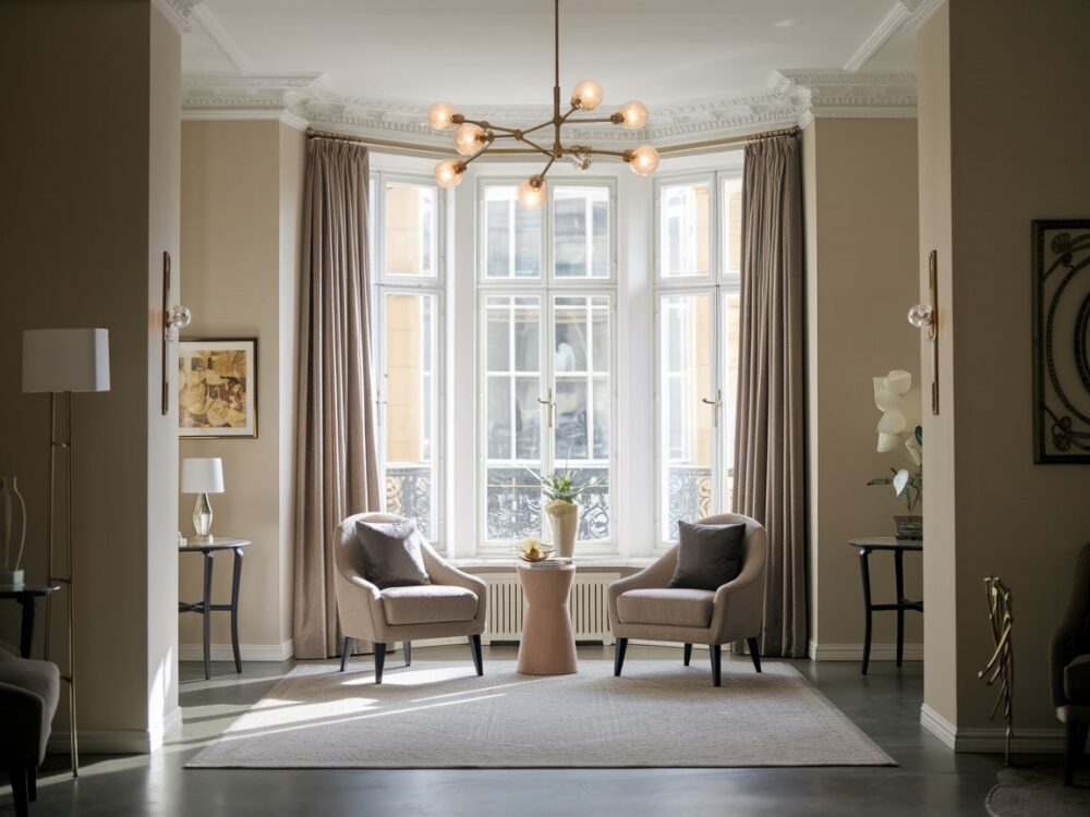 nowoczesny żyrandol sufitowy