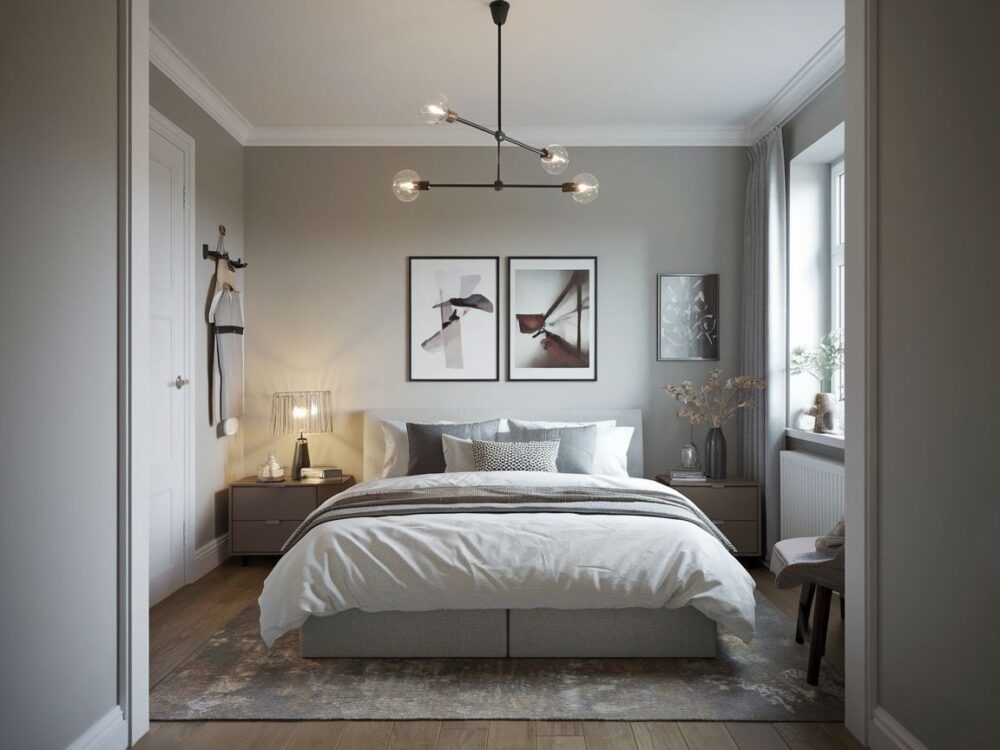 oświetlenie do małej sypialni