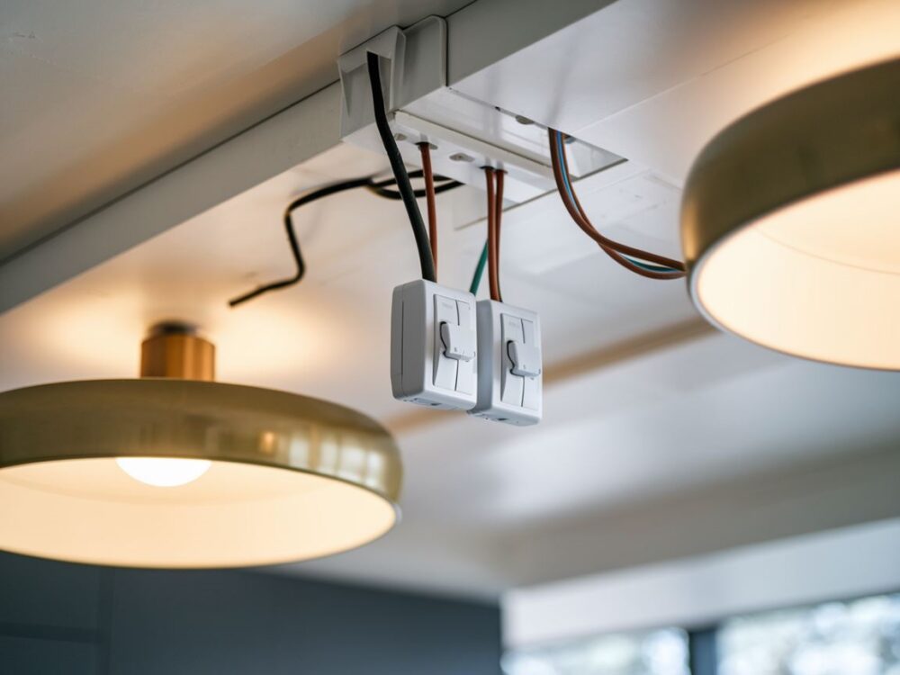 podłączenie lamp do włącznika