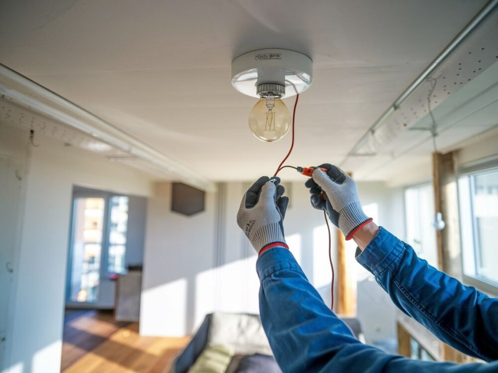 podłączenie przewodów elektrycznych