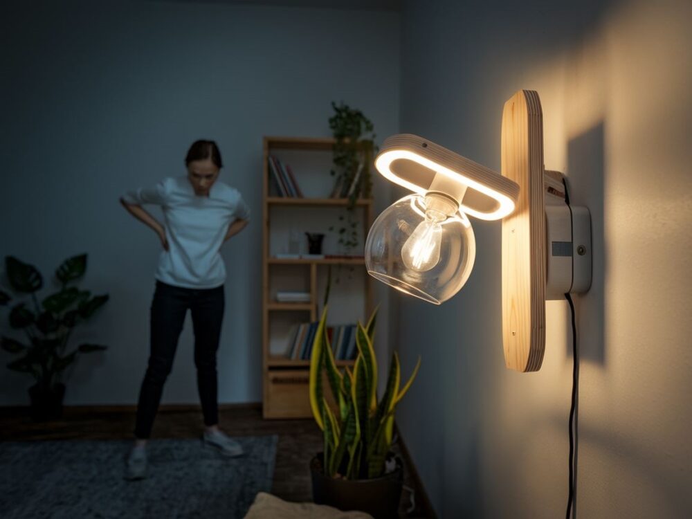 problem z oświetleniem LED