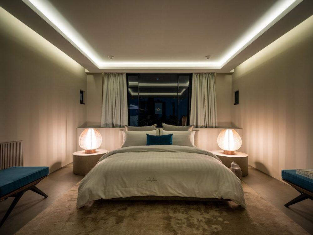 przytulna aranżacja oświetlenia