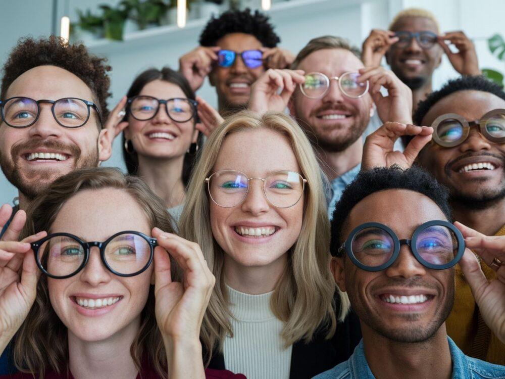stylowe okulary