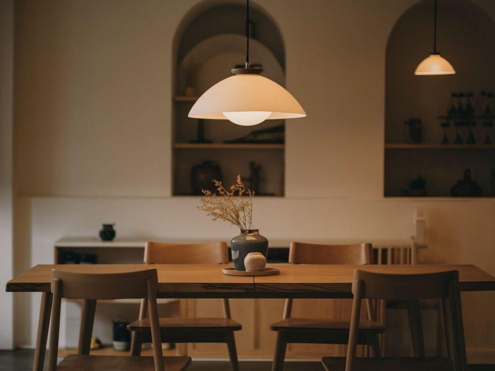 wysokość lampy