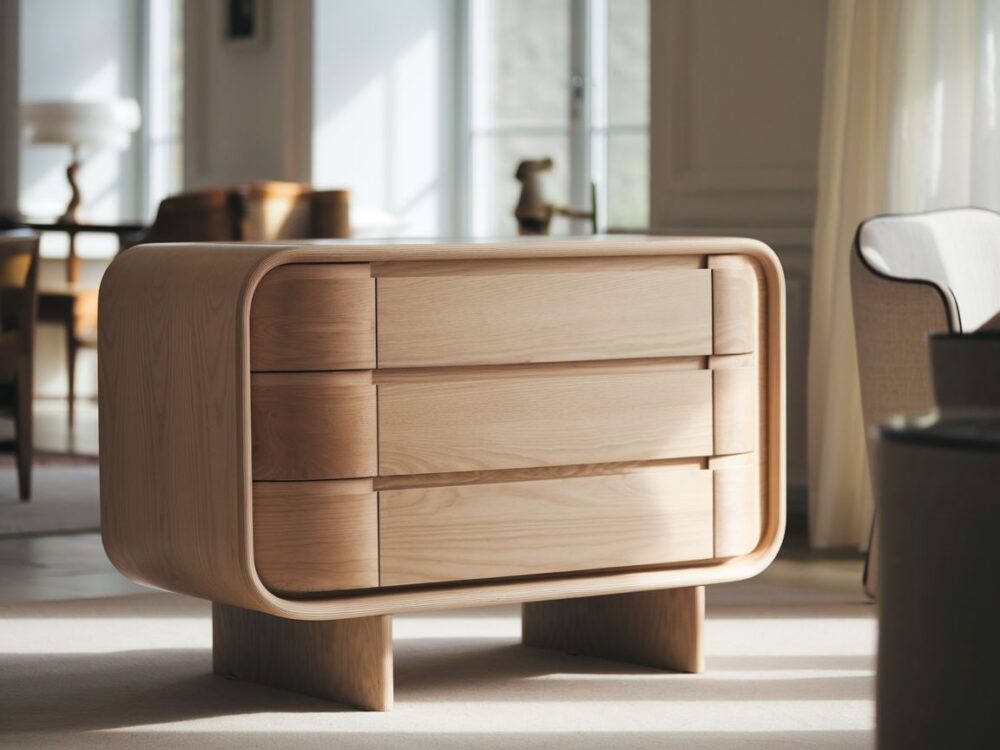 zaokrąglona komoda